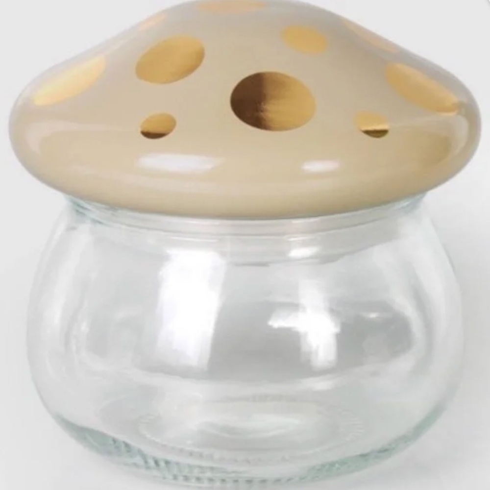 Target Grey/Green Mushroom Jar